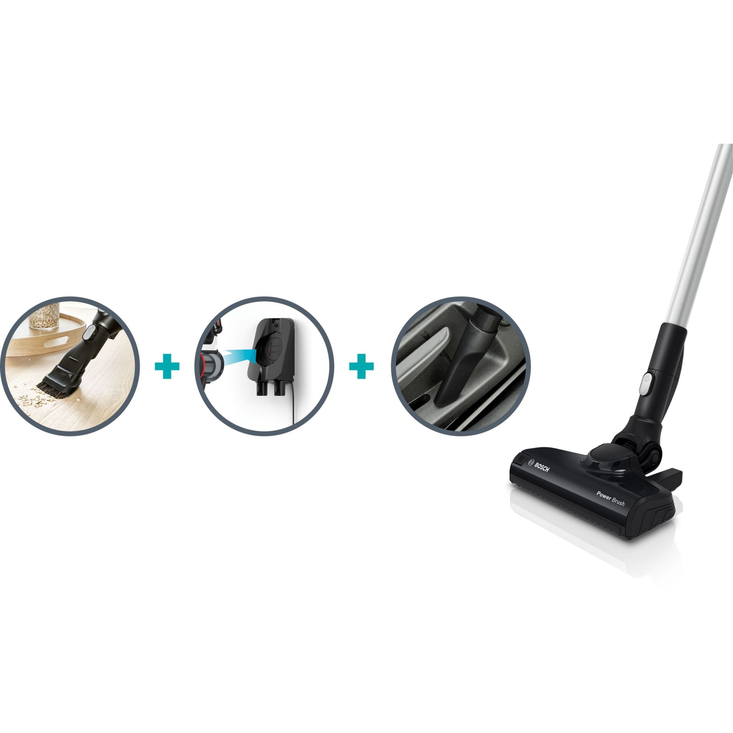 Aspirator vertical BOSCH Serie 6 Unlimited BCS611P4A, Moonlight Blue