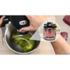 Robot de bucătărie planetar BOSCH Serie 6 MUMS6 Scale MUMS6ZS34, 1600W (7 trepte, Pulse), Bol inox șlefuit 5.5l cu mânere, Set patiserie, Cântar, Cronometru, SoftStart, AirCooling, G7.83kg, Matte Jet Black