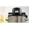 Robot de bucătărie planetar BOSCH Serie 6 MUMS6 Scale MUMS6ZS34, 1600W (7 trepte, Pulse), Bol inox șlefuit 5.5l cu mânere, Set patiserie, Cântar, Cronometru, SoftStart, AirCooling, G7.83kg, Matte Jet Black
