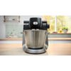 Robot de bucătărie planetar BOSCH Serie 6 MUMS6 Scale MUMS6ZS17, 1600W (7 trepte, Pulse), Bol inox șlefuit 5.5l cu mânere, Set patiserie, Cântar, Cronometru, SoftStart, AirCooling, G7.83kg, Matte Jet Black
