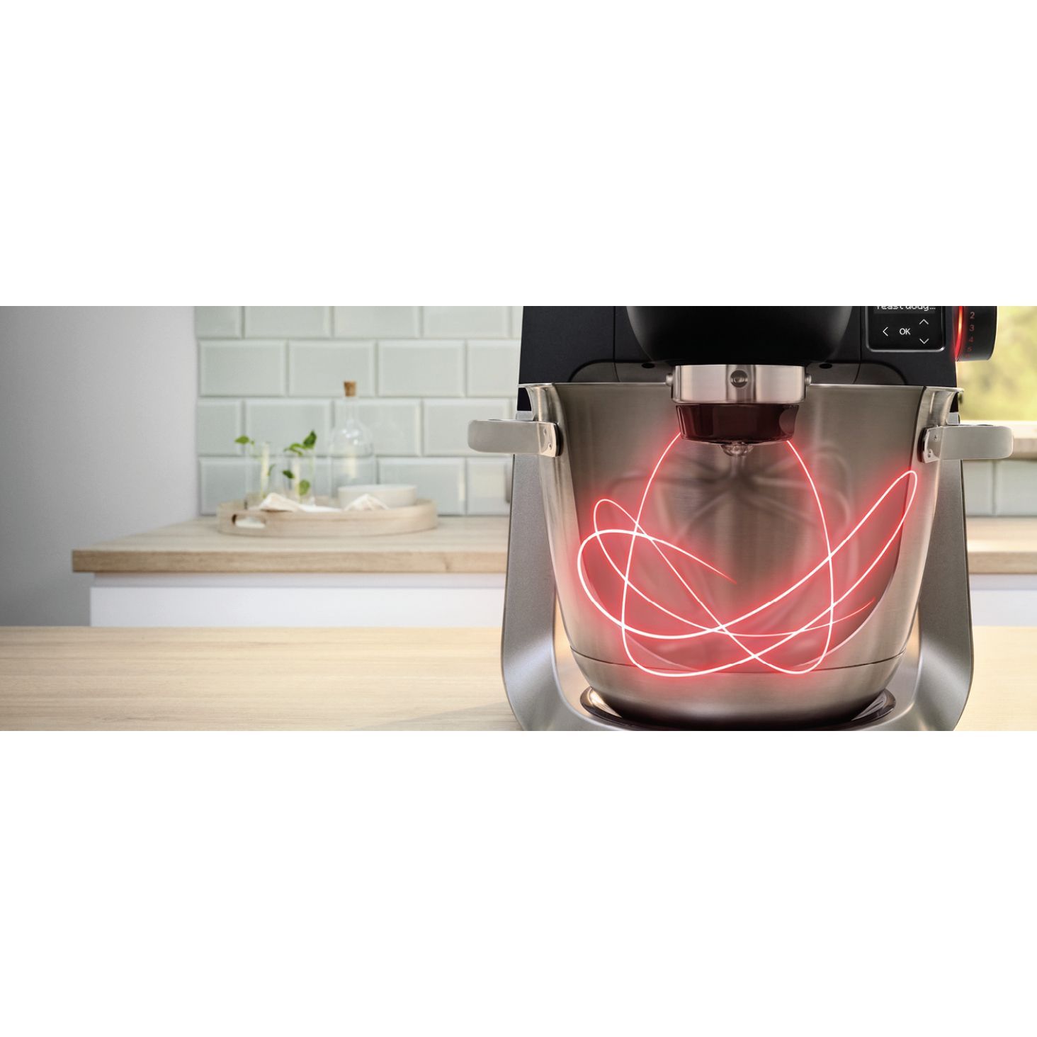 Robot de bucătărie planetar BOSCH Serie 6 MUMS6 Scale MUMS6ZS17, 1600W (7 trepte, Pulse), Bol inox șlefuit 5.5l cu mânere, Set patiserie, Cântar, Cronometru, SoftStart, AirCooling, G7.83kg, Matte Jet Black