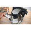 Robot de bucătărie planetar BOSCH Serie 6 MUMS6 Scale MUMS6ZS17, 1600W (7 trepte, Pulse), Bol inox șlefuit 5.5l cu mânere, Set patiserie, Cântar, Cronometru, SoftStart, AirCooling, G7.83kg, Matte Jet Black