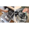 Robot de bucătărie planetar BOSCH Serie 6 MUMS6 Scale MUMS6ZS17, 1600W (7 trepte, Pulse), Bol inox șlefuit 5.5l cu mânere, Set patiserie, Cântar, Cronometru, SoftStart, AirCooling, G7.83kg, Matte Jet Black