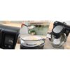 Robot de bucătărie planetar BOSCH Serie 6 MUMS6 Scale MUMS6ZS00, 1600W (7 trepte, Pulse), Bol inox șlefuit 5.5l cu mânere, Set patiserie, Cântar, Cronometru, SoftStart, AirCooling, G7.83kg, Matte Jet Black