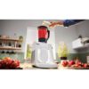 Robot de bucătărie planetar BOSCH Serie 6 MUMS6 MUMS6EW22, 1600W (7 trepte, Pulse), Bol inox șlefuit 5.5l cu mânere, Set patiserie, Soft Start, AirCooling, Color Coding, G7.83kg, Polar White