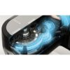 Robot de bucătărie planetar BOSCH Serie 6 MUMS6 MUMS6EW22, 1600W (7 trepte, Pulse), Bol inox șlefuit 5.5l cu mânere, Set patiserie, Soft Start, AirCooling, Color Coding, G7.83kg, Polar White