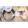 Robot de bucătărie planetar BOSCH Serie 6 MUMS6 MUMS6EW22, 1600W (7 trepte, Pulse), Bol inox șlefuit 5.5l cu mânere, Set patiserie, Soft Start, AirCooling, Color Coding, G7.83kg, Polar White