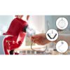 Robot de bucătărie planetar BOSCH Serie 4 MUM5 Scale MUM5X720, 1000W (7 trepte, Pulse), Bol inox 3.9l, Cântar, Timer, Set patiserie, Soft Start, Geantă, Carcasă plastic, Deep Red Silver