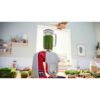 Robot de bucătărie planetar BOSCH Serie 4 MUM5 Scale MUM5X720, 1000W (7 trepte, Pulse), Bol inox 3.9l, Cântar, Timer, Set patiserie, Soft Start, Geantă, Carcasă plastic, Deep Red Silver