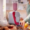 Robot de bucătărie planetar BOSCH Serie 4 MUM5 MUM58720, 1000W (7 trepte și Pulse), Deep Red