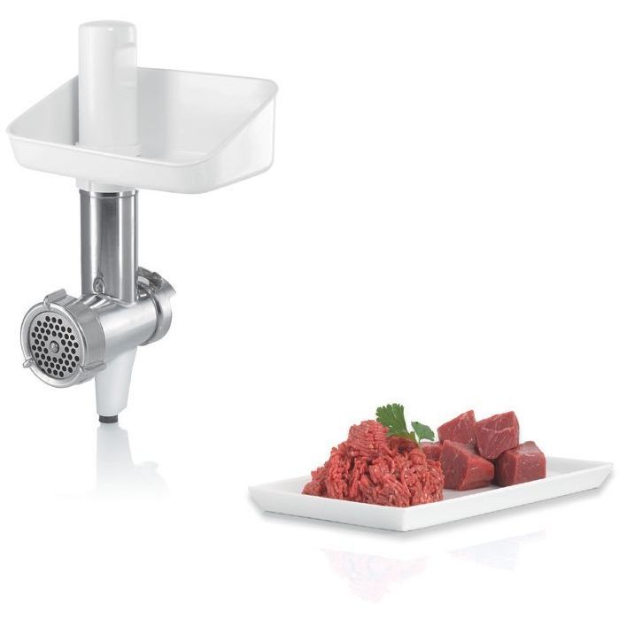Robot de bucătărie planetar BOSCH Serie 4 MUM5 MUM55761, 900W (7 trepte), Bol inox 3.9l, Roșu/Argintiu