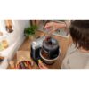 Robot de bucătărie planetar BOSCH Serie S2 MUMS2 MUMS2VM40, 900W (7 trepte și Pulse), Bol inox 3.8l, Set patiserie, Soft Start, Design compact, Control electronic al puterii, G4.4kg, Black and Silver