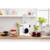 Robot de bucătărie planetar BOSCH Serie S2 MUMS2 MUMS2EW40, 700W (4 trepte), Bol inox 3.8l, Set de patiserie, Soft Start, Design compact, Control electronic al puterii, G4.4kg, Fully White
