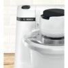Robot de bucătărie planetar BOSCH Serie S2 MUMS2 MUMS2AW00, 700W (4 trepte), Bol plastic 3.8l, Set de patiserie, Soft Start, Design compact, Control electronic al puterii, G4.4kg, Fully White