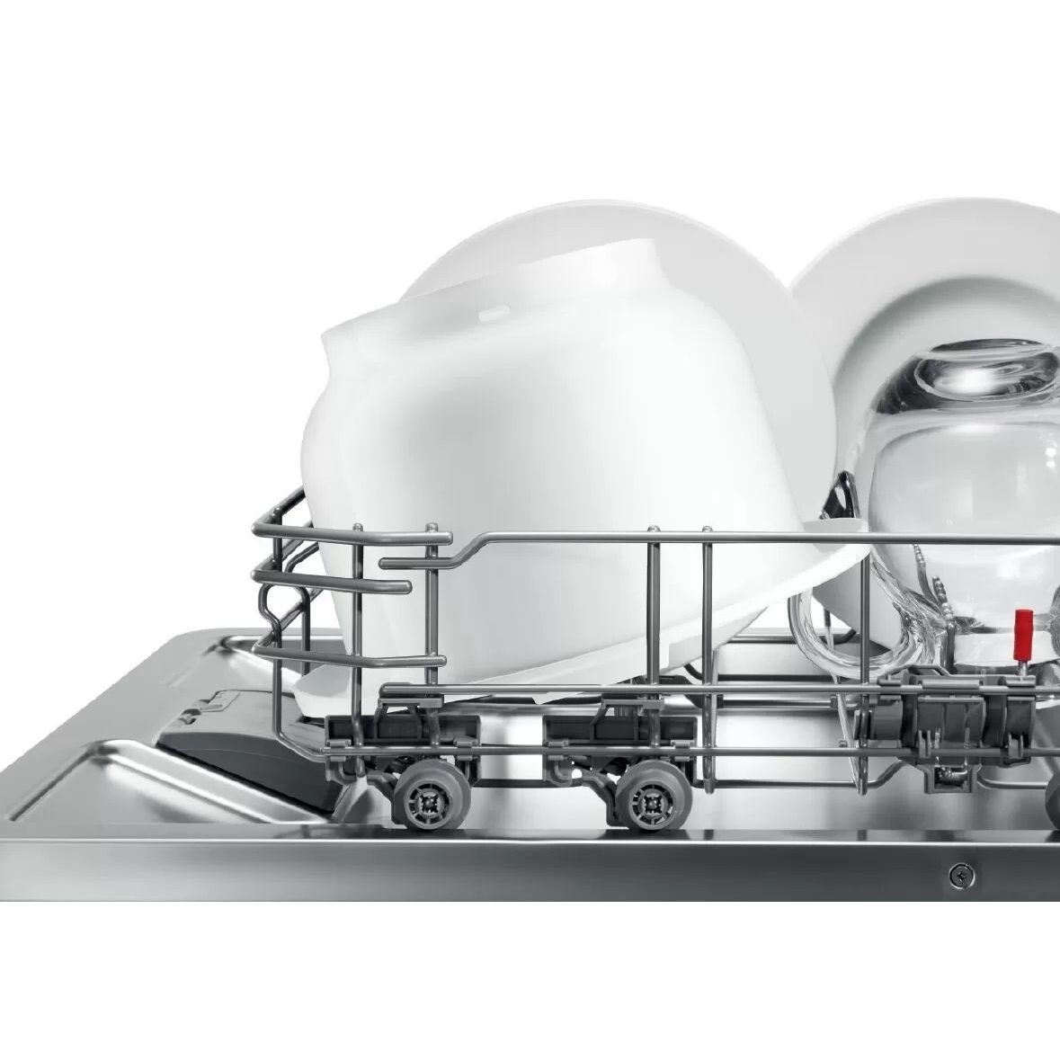 Robot de bucătărie planetar BOSCH Serie S2 MUMS2 MUMS2AW00, 700W (4 trepte), Bol plastic 3.8l, Set de patiserie, Soft Start, Design compact, Control electronic al puterii, G4.4kg, Fully White
