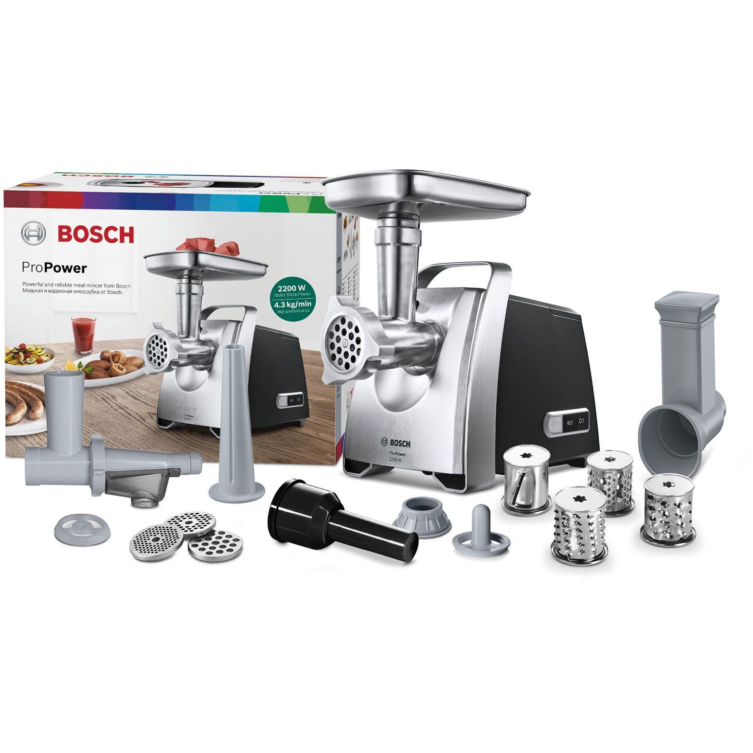 Mașină de tocat de carne BOSCH ProPower MFW68660