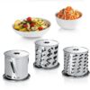Mașină de tocat carne BOSCH ProPower MFW68640, 800W, 3 discuri incluse depozitabile (3mm, 4.8mm, 8mm), 4,3kg/min, 10 funcții, Buton inversare, Pâlnie cârnați, Accesoriu Kebbe, Mâner, 79dBA