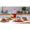 Mașină de tocat carne BOSCH ProPower MFW68640, 800W, 3 discuri incluse depozitabile (3mm, 4.8mm, 8mm), 4,3kg/min, 10 funcții, Buton inversare, Pâlnie cârnați, Accesoriu Kebbe, Mâner, 79dBA