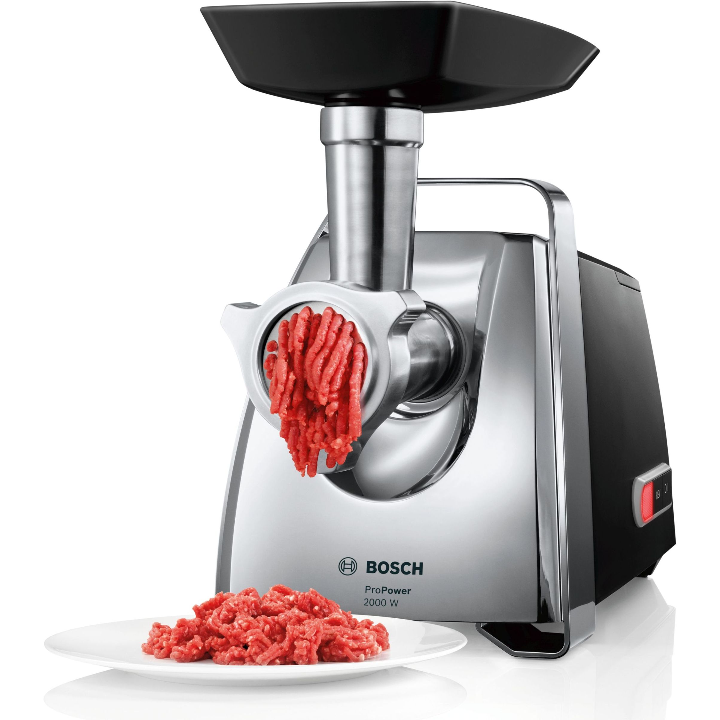Mașină de tocat carne BOSCH ProPower MFW67440, 700W, Peste 10 funcţii, Neagră