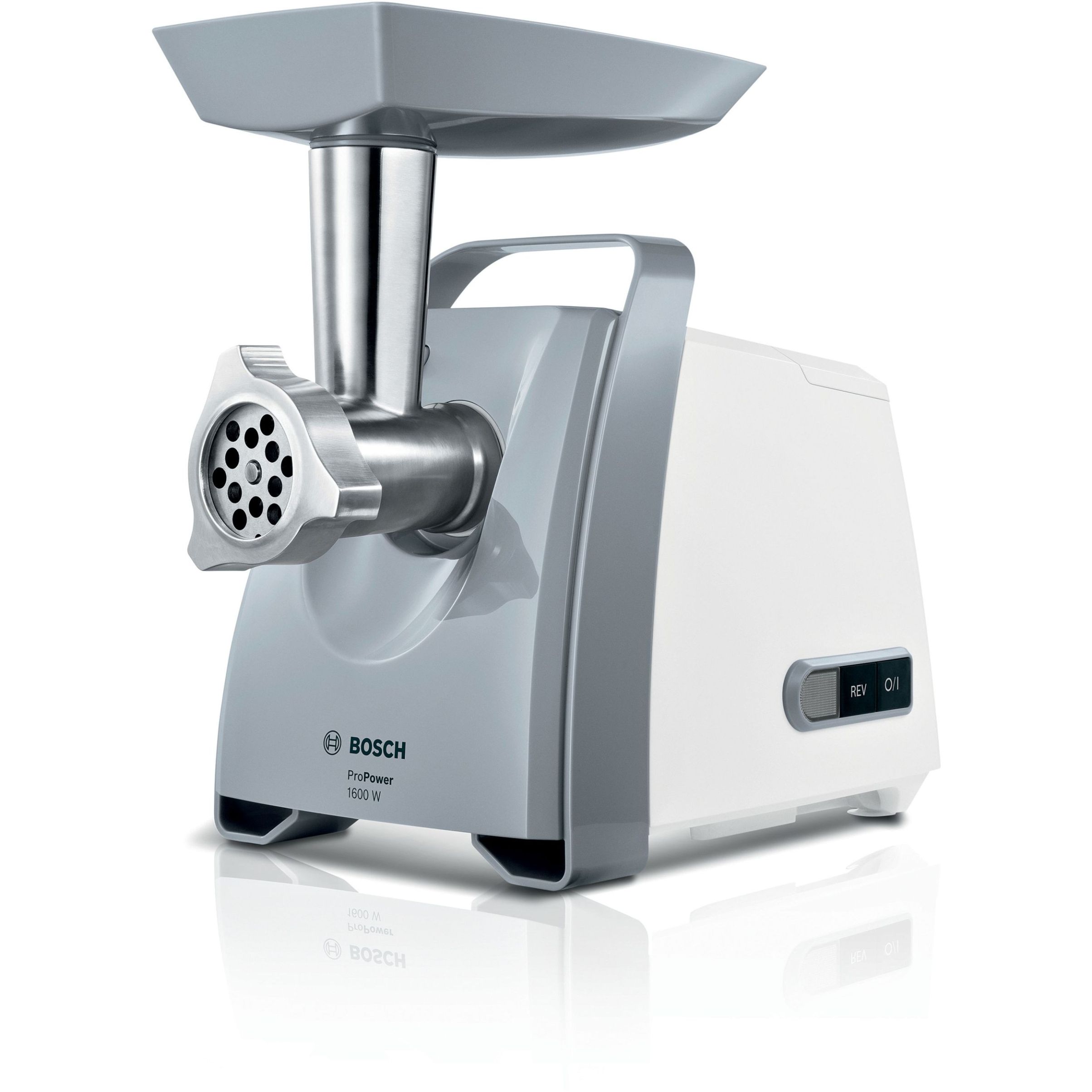 Mașină de tocat carne BOSCH ProPower MFW45020, 500W, Pâlnie de cârnaţi, Accesoriu Kebbe