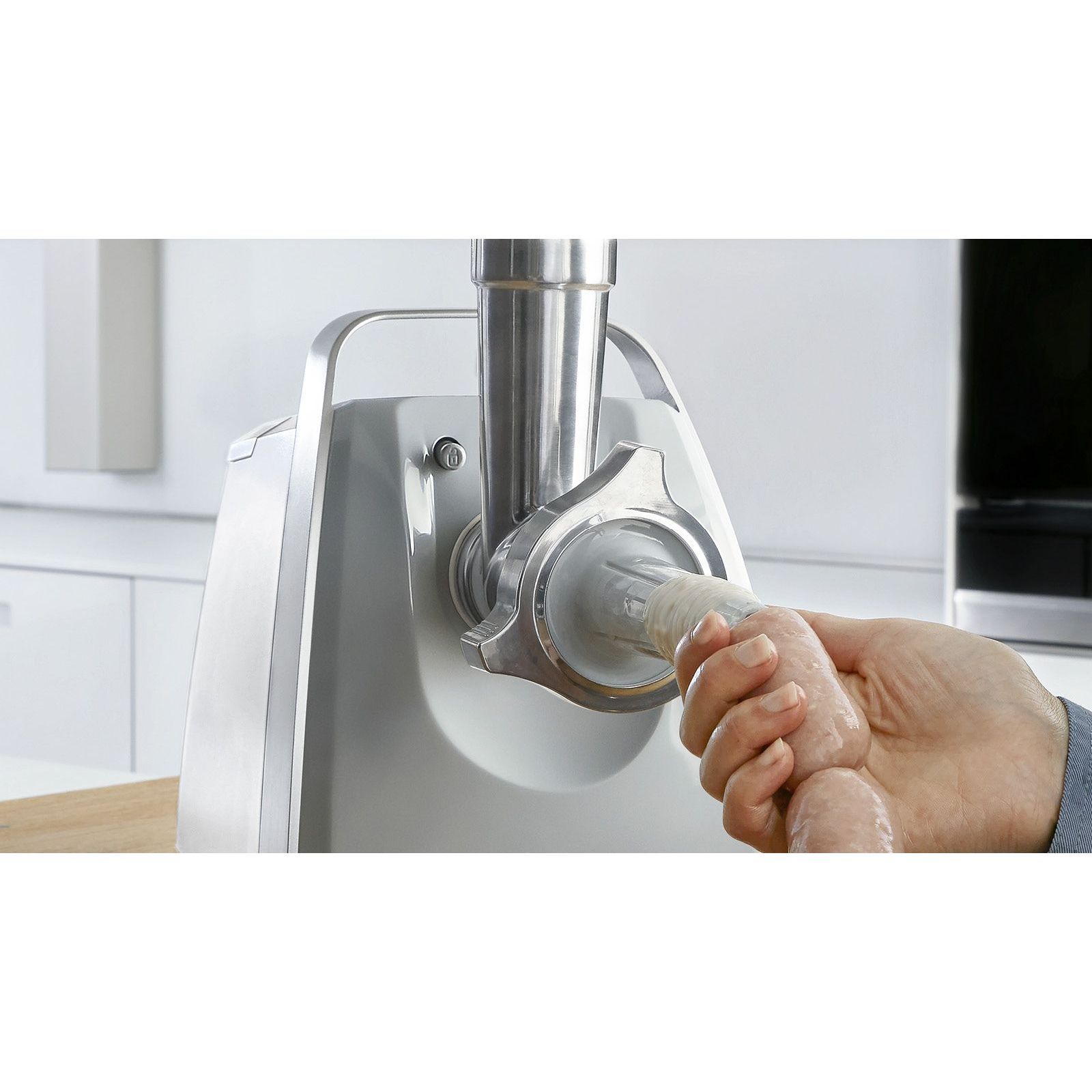Mașină de tocat carne BOSCH ProPower MFW45020, 500W, Pâlnie de cârnaţi, Accesoriu Kebbe