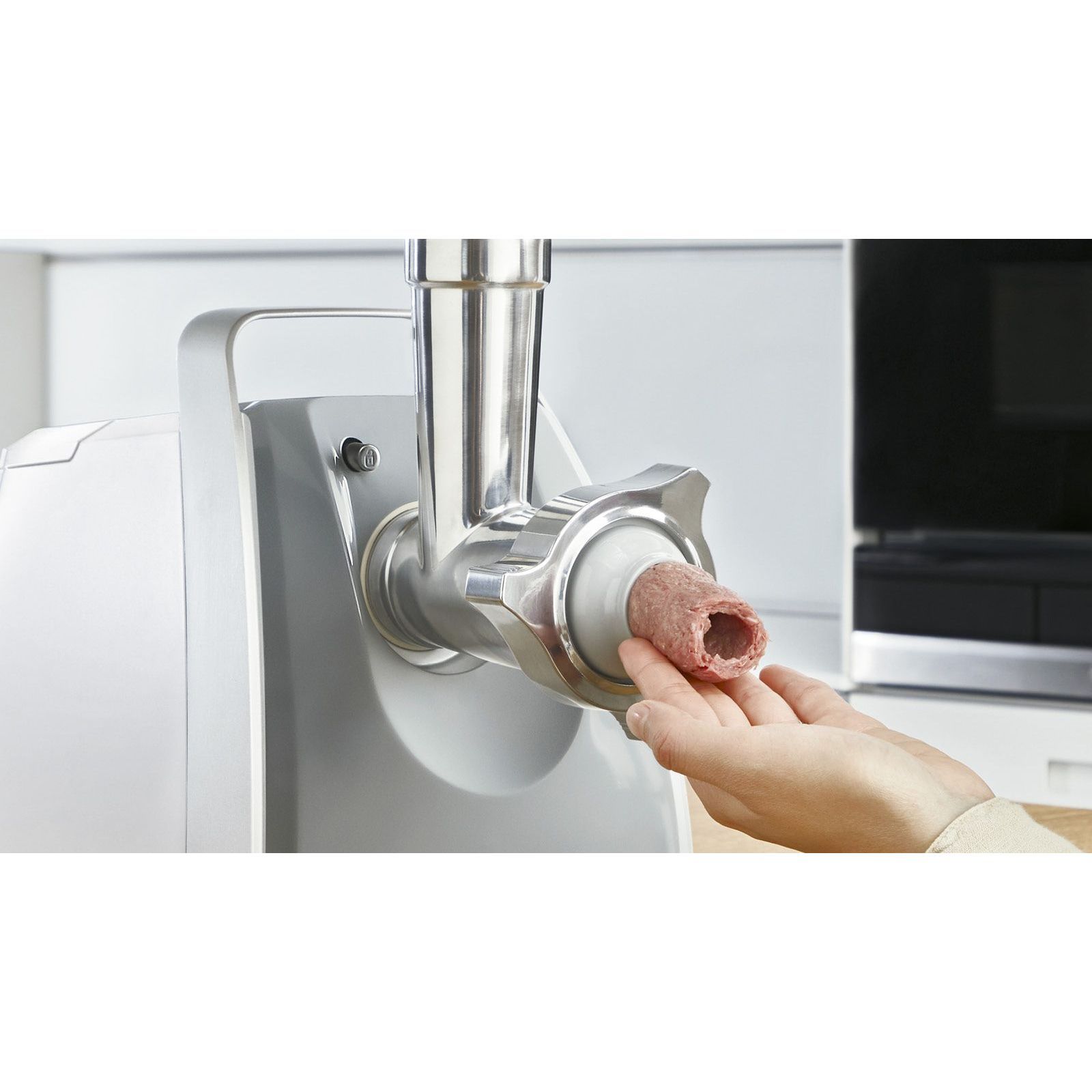 Mașină de tocat carne BOSCH ProPower MFW45020, 500W, Pâlnie de cârnaţi, Accesoriu Kebbe