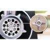 Mașină de tocat carne BOSCH Serie 4 MultiPower MFWS440B, Vârf 2000W (2 trepte și revers), Nominală 500W, 2.5kg/min, Răzătoare, Cârnați, Kebbe, Cuțit două tăișuri, Neagră