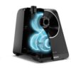 Mașină de tocat carne BOSCH Serie 4 MultiPower MFWS440B, Vârf 2000W (2 trepte și revers), Nominală 500W, 2.5kg/min, Răzătoare, Cârnați, Kebbe, Cuțit două tăișuri, Neagră
