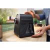 Mașină de tocat carne BOSCH Serie 4 MultiPower MFWS440B, Vârf 2000W (2 trepte și revers), Nominală 500W, 2.5kg/min, Răzătoare, Cârnați, Kebbe, Cuțit două tăișuri, Neagră