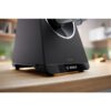 Mașină de tocat carne BOSCH Serie 4 MultiPower MFWS440B, Vârf 2000W (2 trepte și revers), Nominală 500W, 2.5kg/min, Răzătoare, Cârnați, Kebbe, Cuțit două tăișuri, Neagră