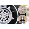 Mașină de tocat carne BOSCH Serie 4 MultiPower MFWS440B, Vârf 2000W (2 trepte și revers), Nominală 500W, 2.5kg/min, Răzătoare, Cârnați, Kebbe, Cuțit două tăișuri, Neagră