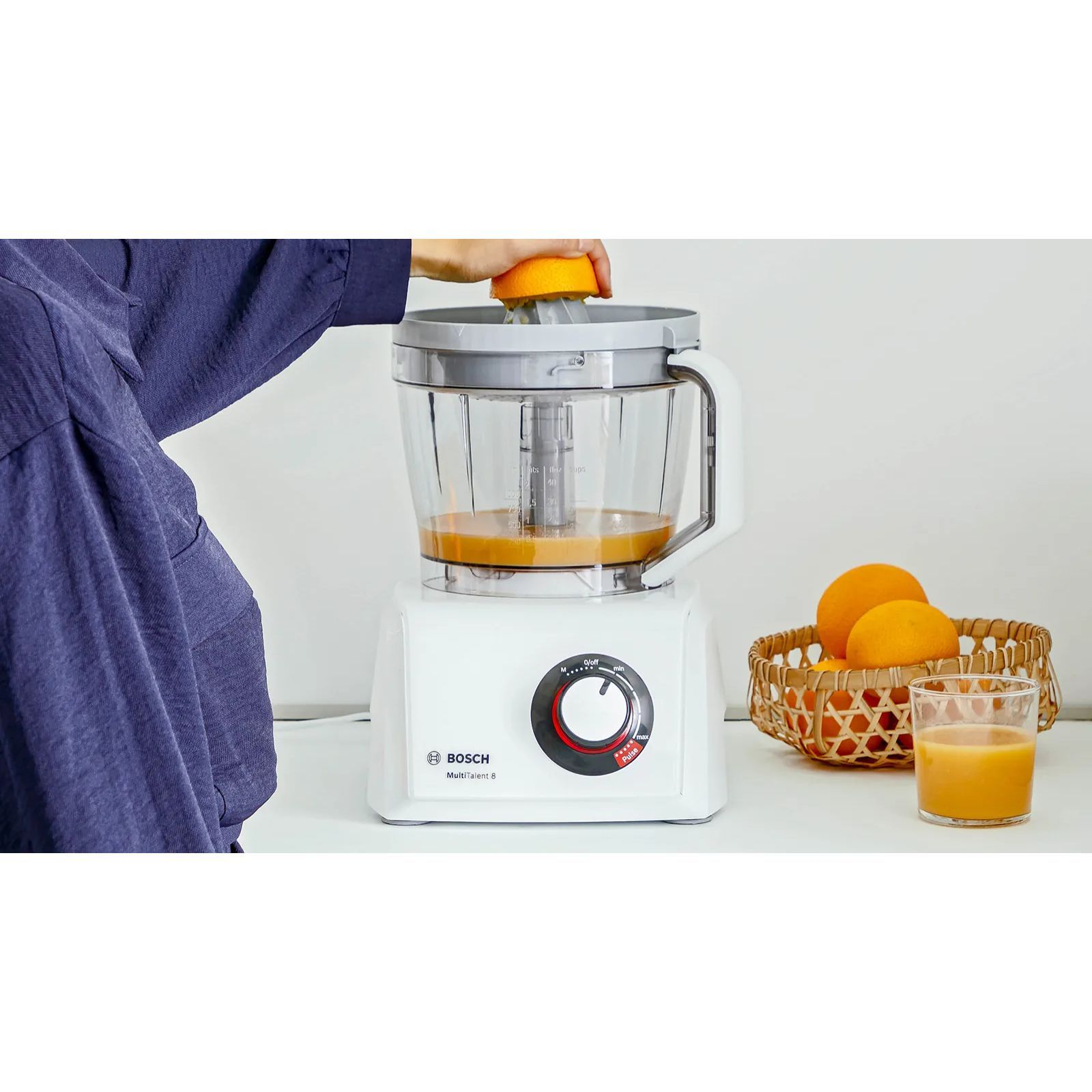 Robot de bucătărie BOSCH MultiTalent 8 MC812W620, 1100W