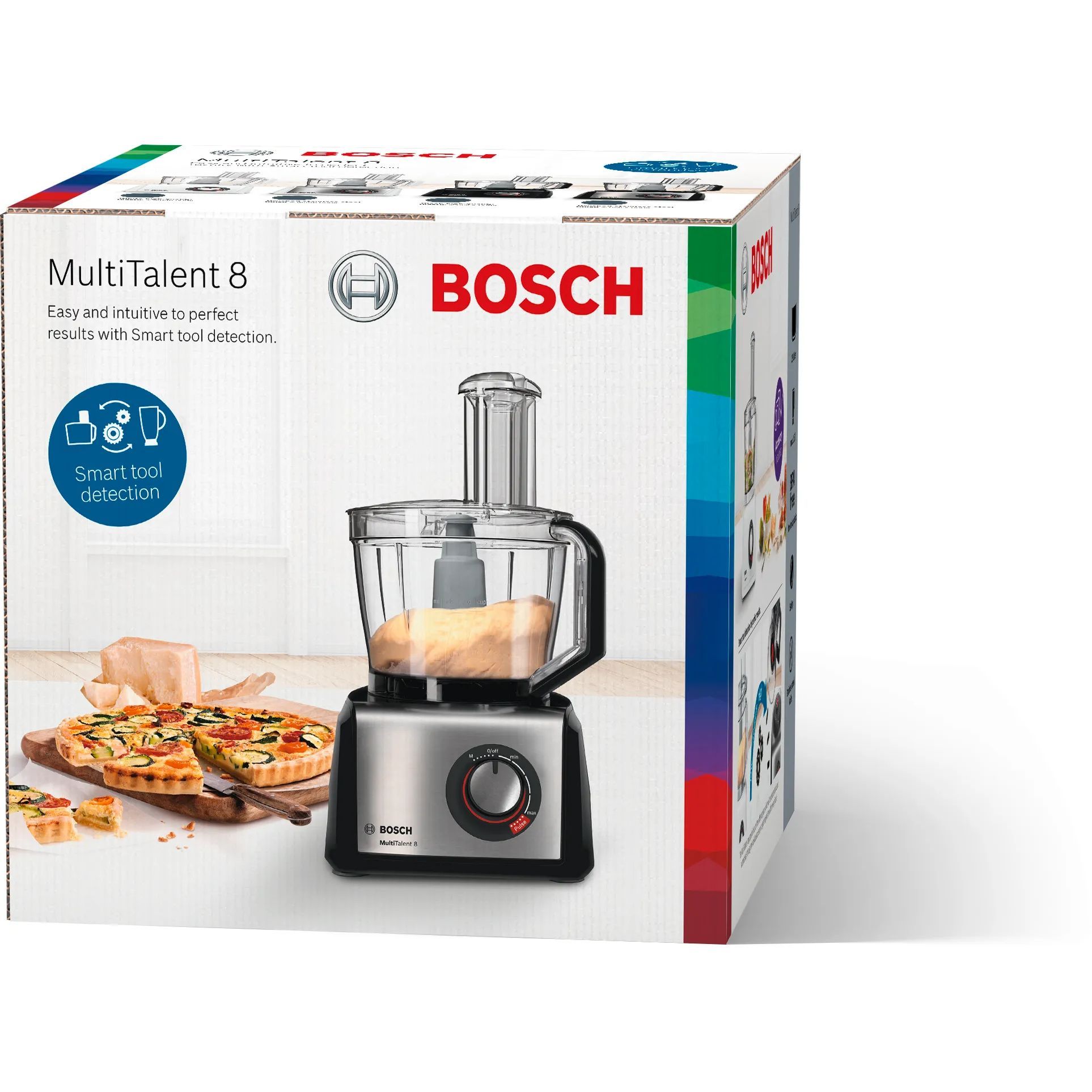 Robot de bucătărie BOSCH MultiTalent 8 MC812W620, 1100W