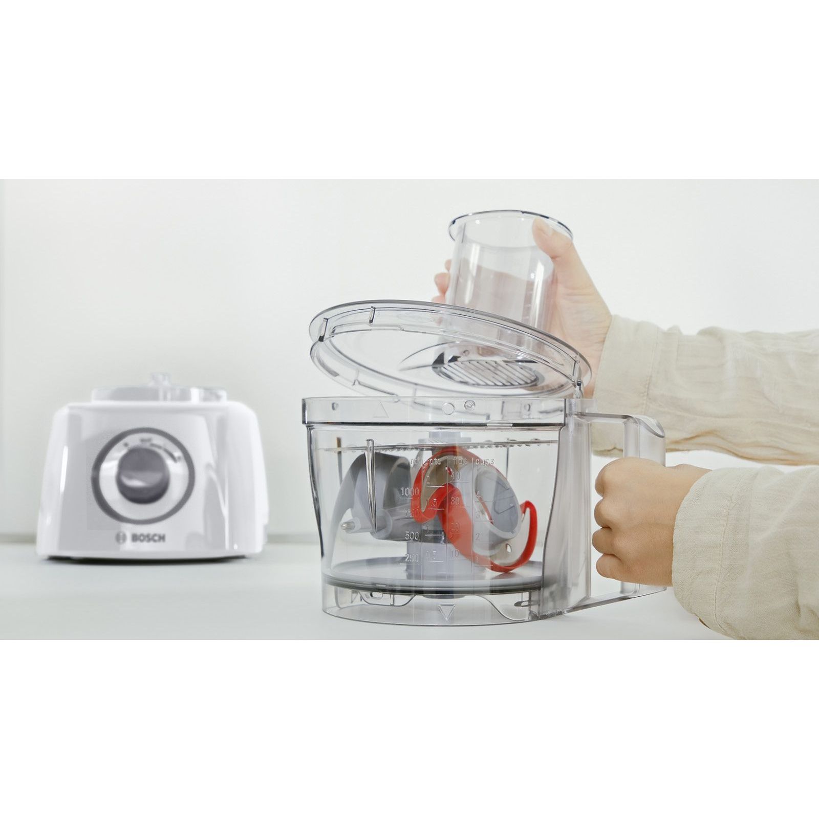Robot de bucătărie BOSCH MultiTalent 3 MCM3100W, 800W
