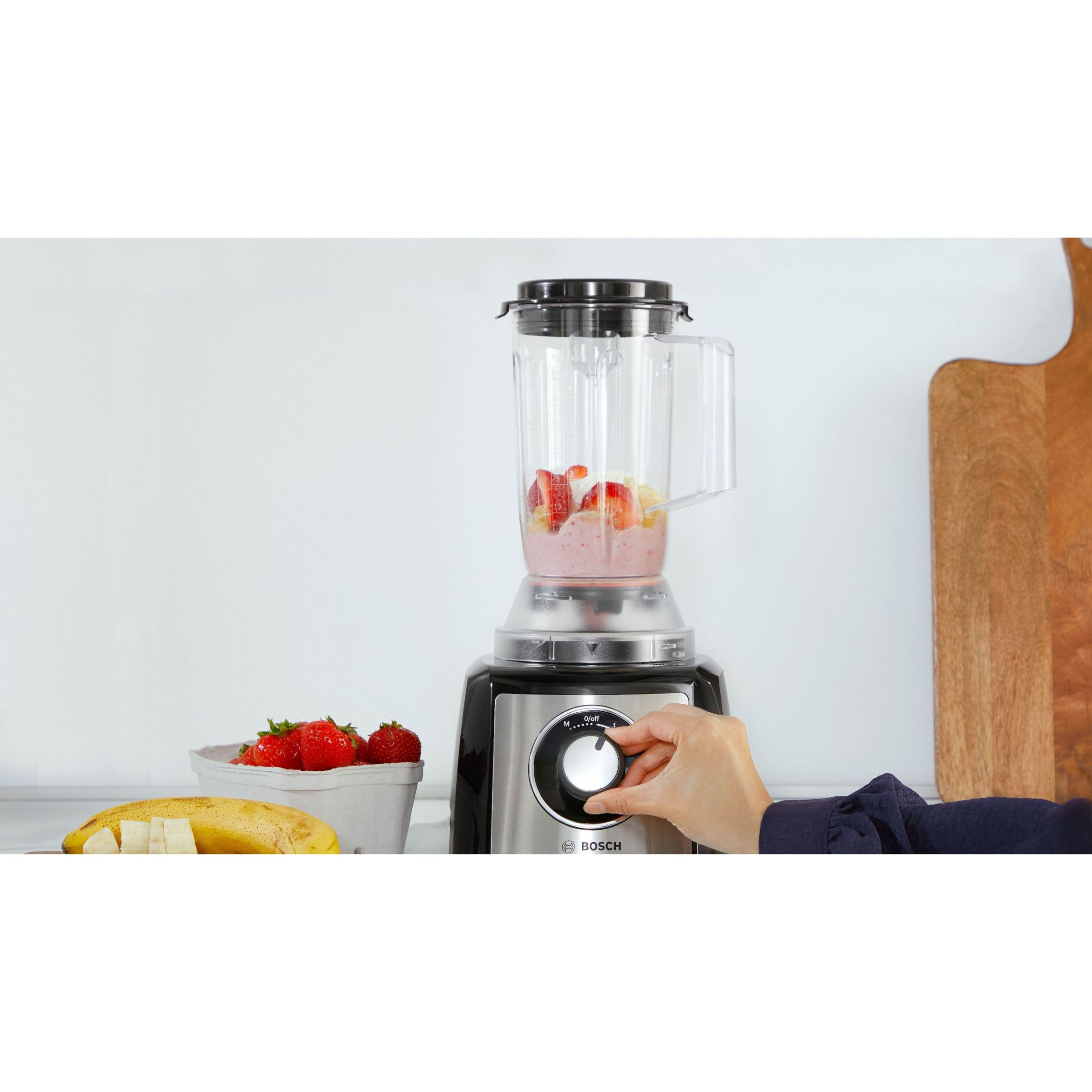 Robot de bucătărie BOSCH MultiTalent 3 Plus MCM3PM386, 900W, Brushed Stainless Steel