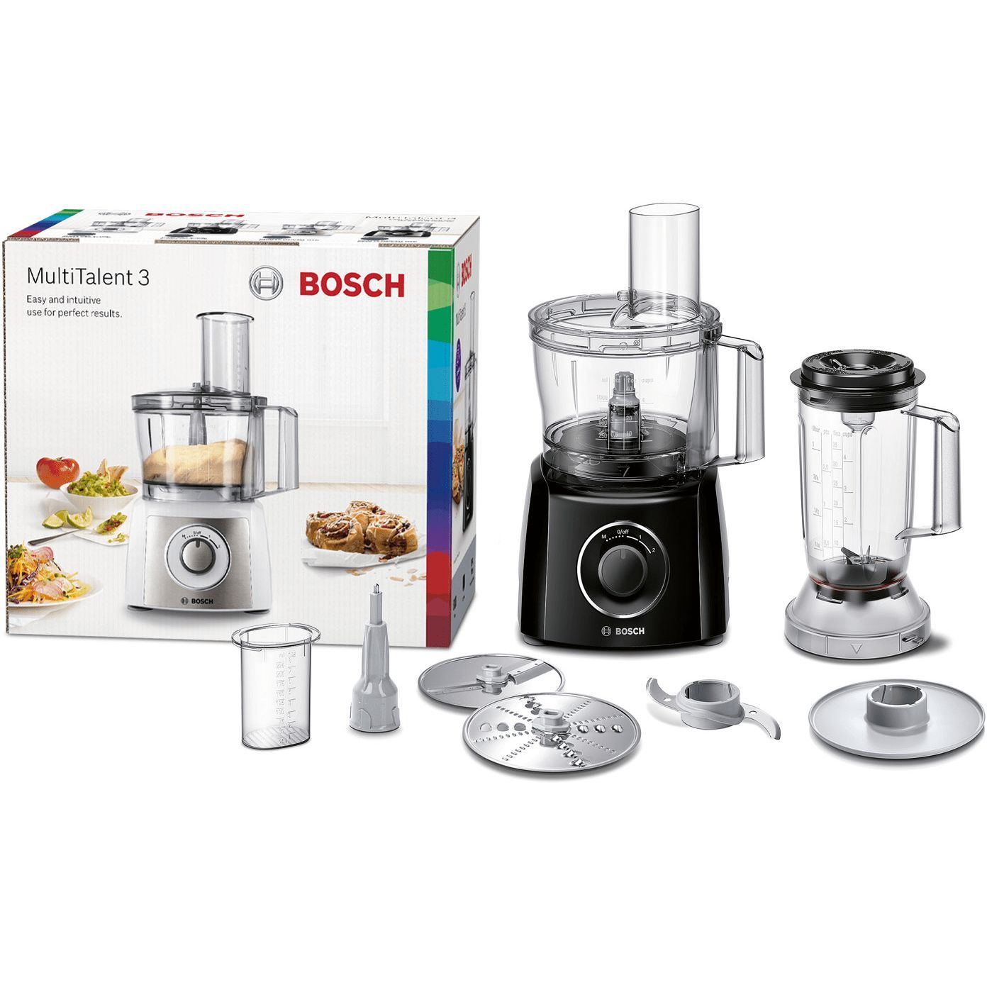 Robot de bucătărie BOSCH MultiTalent 3 MCM3201B, 800W