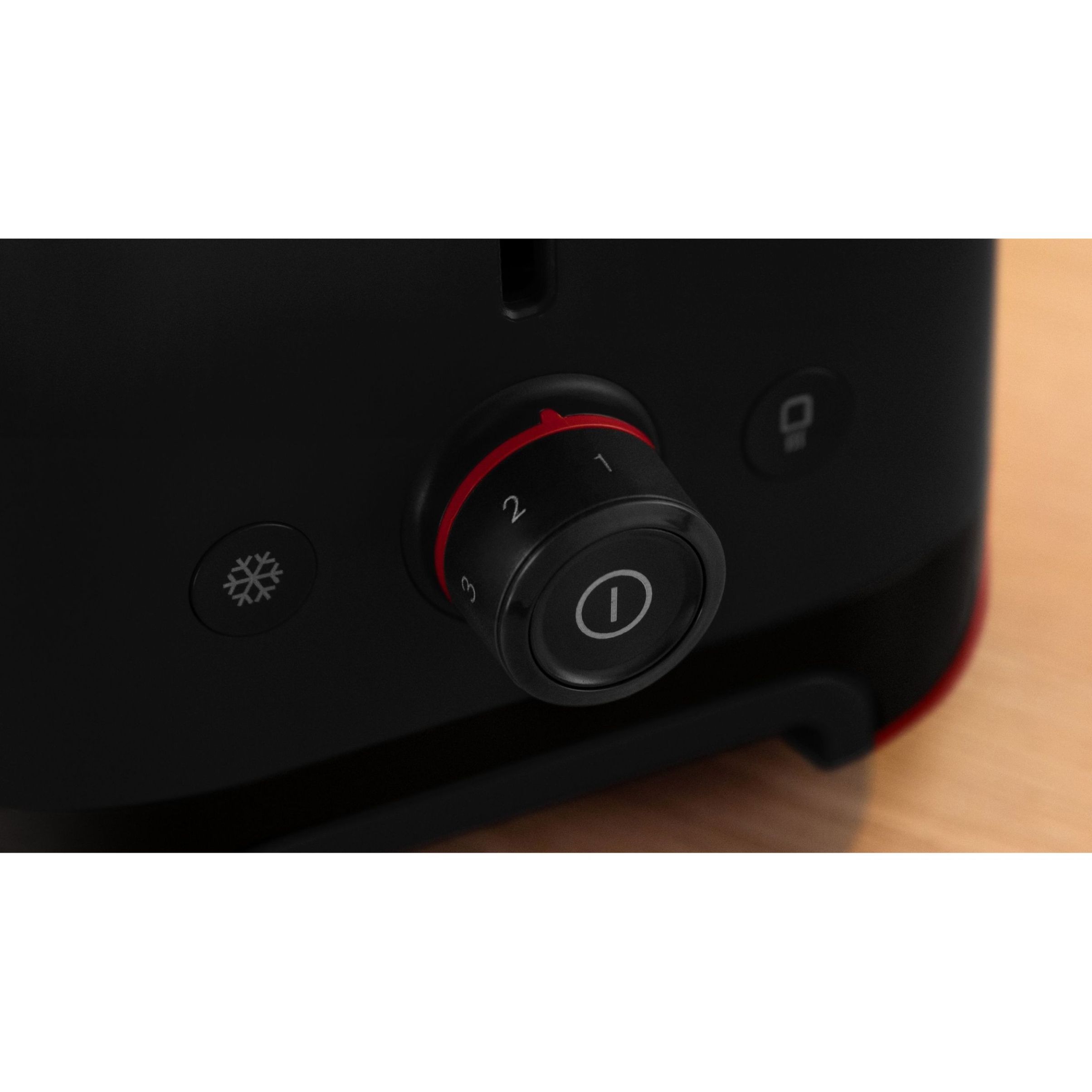 Prăjitor pâine compact BOSCH MyMoment TAT3M123, 2 sloturi, Dezghețare, Încălzire, High Lift, Negru