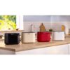 Prăjitor de pâine BOSCH MyMoment TAT2M124, 2 sloturi, Dezghețare, Încălzire, Grătar chifle, High Lift, Roșu