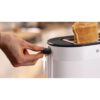 Prăjitor de pâine BOSCH MyMoment TAT2M121, 2 sloturi, Dezghețare, Încălzire, Grătar chifle, High Lift, Alb