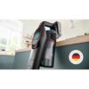 Aspirator vertical BOSCH Serie 10 Unlimited ProPower BCS1051POW, Acc. Li-Ion 5A 18V, Rezervor 0.4l, MicroClean, Filtru HEPA, 80dBA, Negru