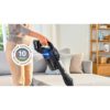 Aspirator vertical BOSCH Serie 10 Unlimited ProPower BCS1051POW, Acc. Li-Ion 5A 18V, Rezervor 0.4l, MicroClean, Filtru HEPA, 80dBA, Negru