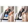 Aspirator vertical BOSCH Serie 10 Unlimited ProPower BCS1051POW, Acc. Li-Ion 5A 18V, Rezervor 0.4l, MicroClean, Filtru HEPA, 80dBA, Negru