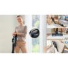 Aspirator vertical BOSCH Serie 10 Unlimited BBS1041GQC, Acc. Li-Ion 4A 18V, Rezervor 0.4l, MicroClean, Filtru HEPA, 80dBA, Graphite