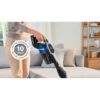 Aspirator vertical BOSCH Serie 10 Unlimited BBS1041GQC, Acc. Li-Ion 4A 18V, Rezervor 0.4l, MicroClean, Filtru HEPA, 80dBA, Graphite