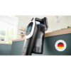 Aspirator vertical BOSCH Serie 10 Unlimited BCS1041WAC,  Acc. Li-Ion 4A 18V, Rezervor 0.4l, MicroClean, Filtru HEPA, 80dBA, Alb