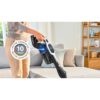 Aspirator vertical BOSCH Serie 10 Unlimited BCS1041WAC,  Acc. Li-Ion 4A 18V, Rezervor 0.4l, MicroClean, Filtru HEPA, 80dBA, Alb