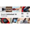 Aspirator vertical BOSCH Serie 10 Unlimited ProAnimal BCS1041PET,  Acc. Li-Ion 4A 18V, Rezervor 0.4l, MicroClean, Filtru HEPA, 80dBA, Roșu