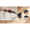Aspirator vertical BOSCH Serie 10 Unlimited ProAnimal BCS1041PET,  Acc. Li-Ion 4A 18V, Rezervor 0.4l, MicroClean, Filtru HEPA, 80dBA, Roșu
