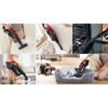 Aspirator vertical BOSCH Serie 10 Unlimited ProAnimal BCS1041PET,  Acc. Li-Ion 4A 18V, Rezervor 0.4l, MicroClean, Filtru HEPA, 80dBA, Roșu