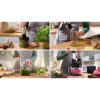 Blender de mână BOSCH Serie 6 ErgoMaster MSM6M8X1, 1200W, Control dinamic al vitezei, Ambreiaj ceramic durabil, Funcție impuls, Sistem EasyClick, Stainless Steel